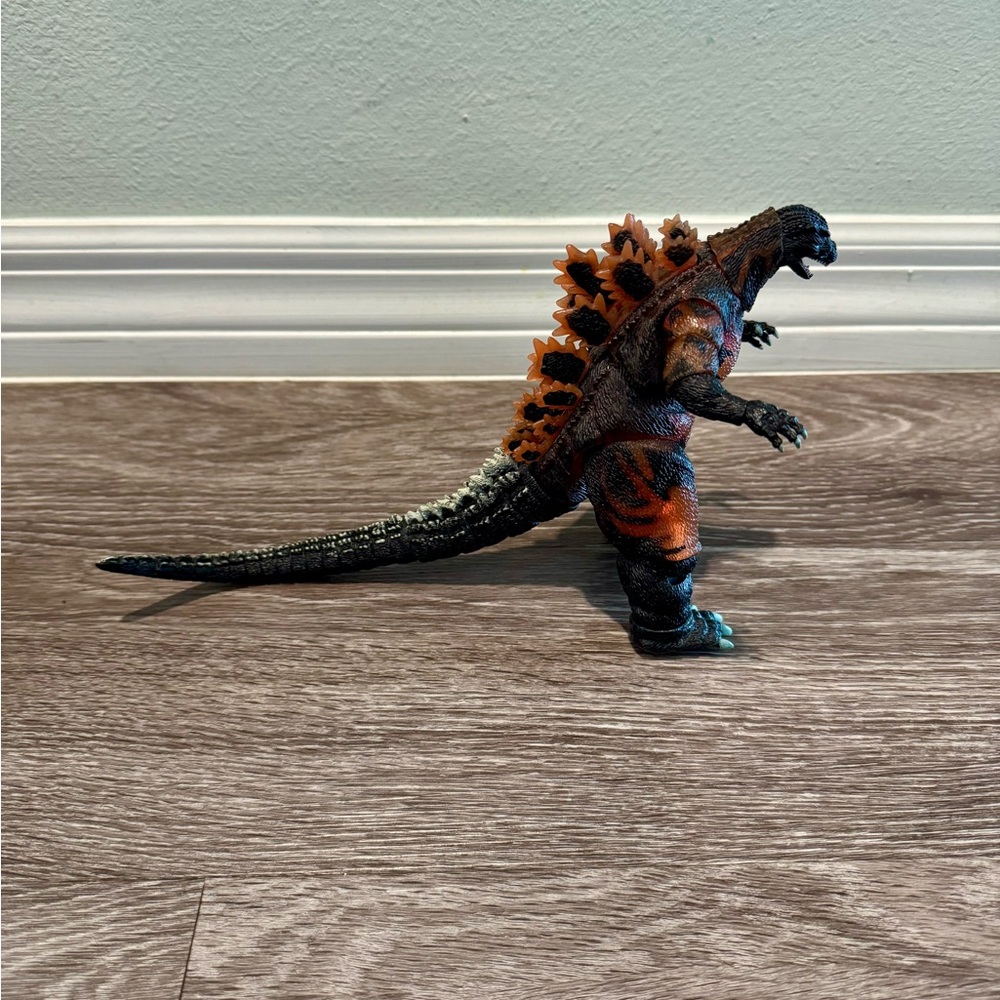 2014 NECA 1995 Godzilla Vs Destoroyah movie Burning Godzilla Action Figure Toy